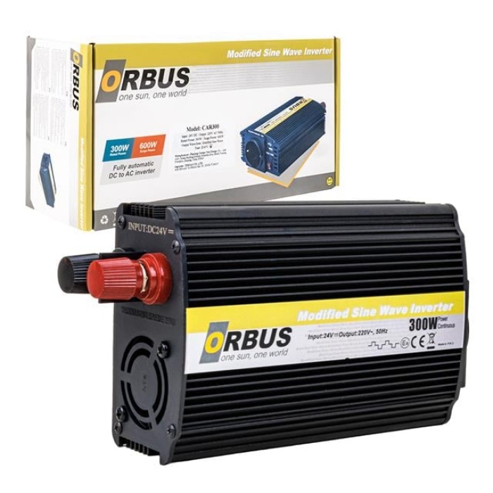 Orbus 24 Volt 300 Watt Modified Sinus İnverter