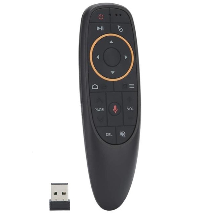 G10 Android-Windows-Linux-TV Box-Mac OS Uyumlu 2.4 Ghz Ses Komutlu Wireless Air Mouse Uzaktan Kumanda
