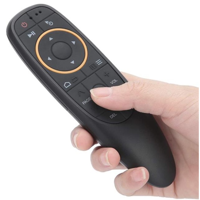 G10 Android-Windows-Linux-TV Box-Mac OS Uyumlu 2.4 Ghz Ses Komutlu Wireless Air Mouse Uzaktan Kumanda
