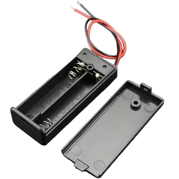 Powermaster  2li AA Kapaklı Switchli Pil Yuvası (IC-233C