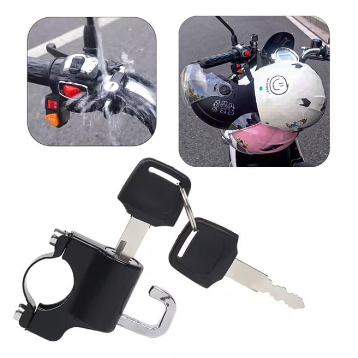 Sunup SN-24295 22-26mm Universal Motosiklet Kask Kilidi