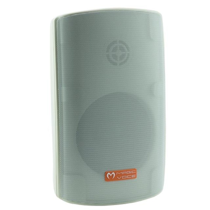 Magicvoice MV-38 11 Cm Trafolu 50 W Beyaz Sütun Hoparlör 2li Takım