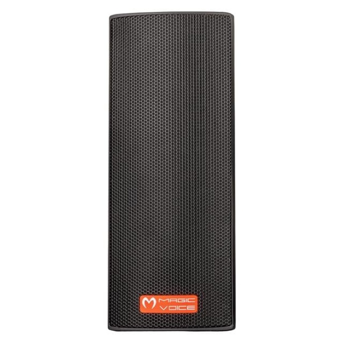 Magicvoice MV-26  2x7,5 Cm 50W 3 Yollu Siyah Sütun Hat Trafolu Hoparlör 2li Takım