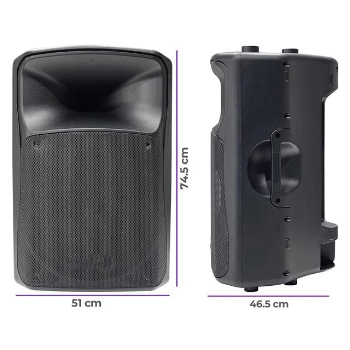 Lastvoice LX-15YN 15 1000 Watt Profesyonel Aktif Kabin Hoparlör