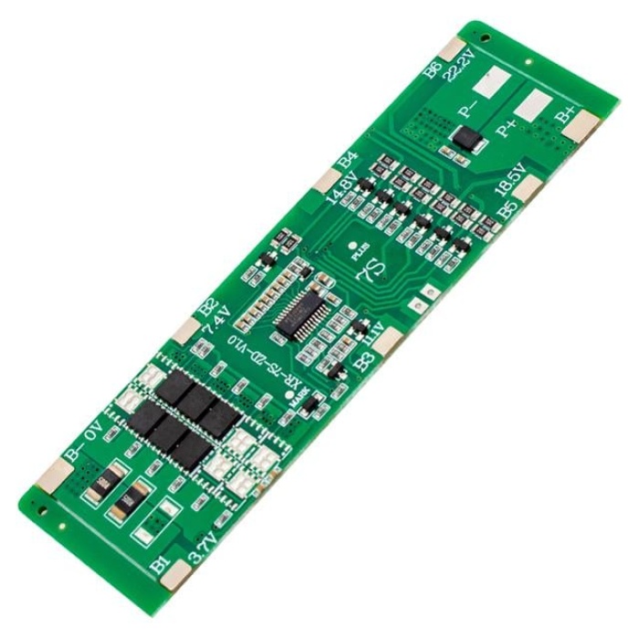 7S 24 Volt 20 Amper 18650 Pil Şarj Koruma Kartı (8 IC li)