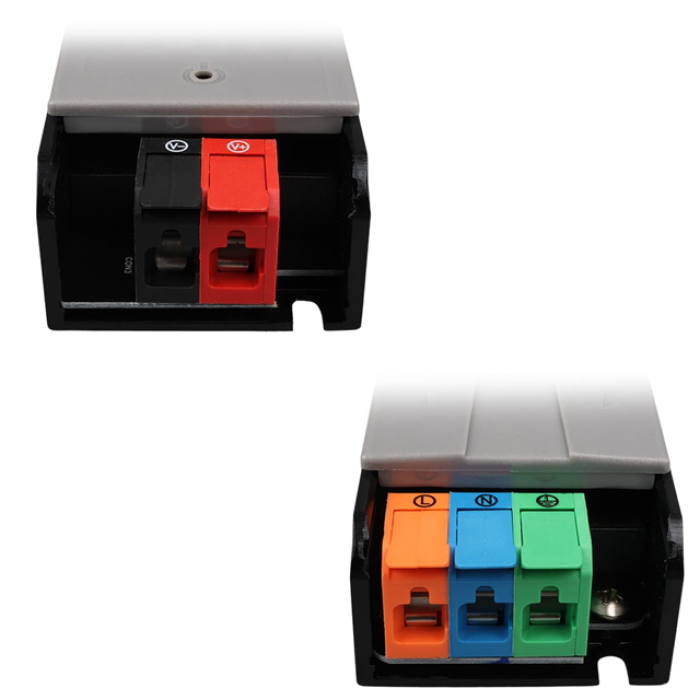 PowerMaster PM-26837 12 Volt 3 Amper 36 Watt Slim Metal Kasa Adaptör Voltaj Göstergeli 128x42x27mm