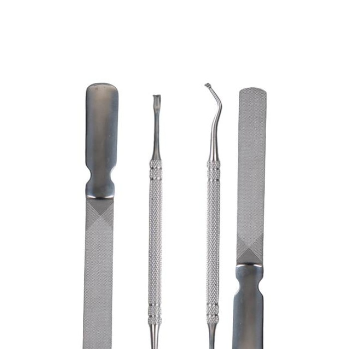 Sunup SN-27098 Paslanmaz Çelik 4in1 Tırnak Bakım Seti