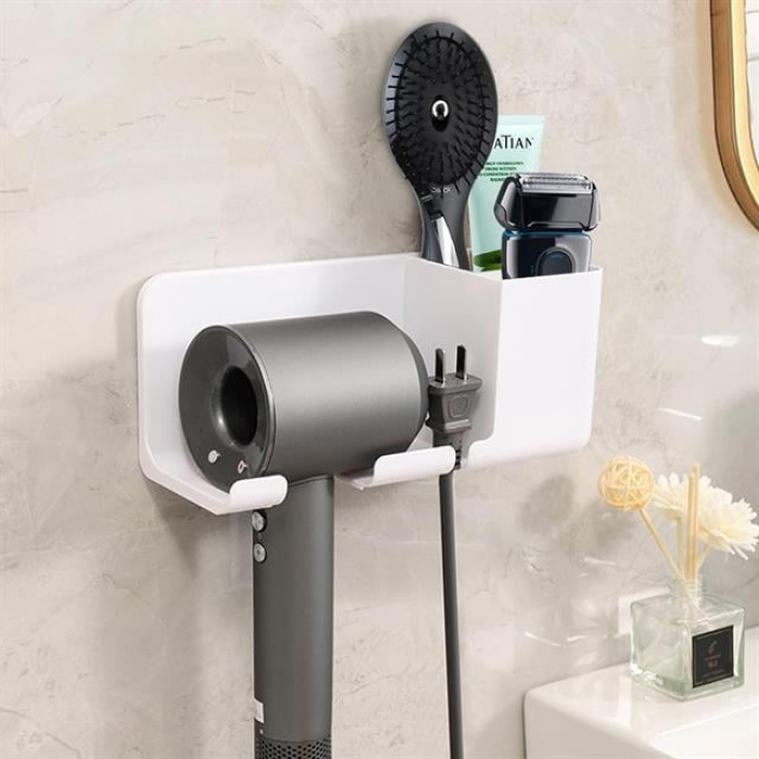 Sunup SN-27125 Banyo Rafı Sabunluk Diş Fırçası Saç Kurutma Makinesi