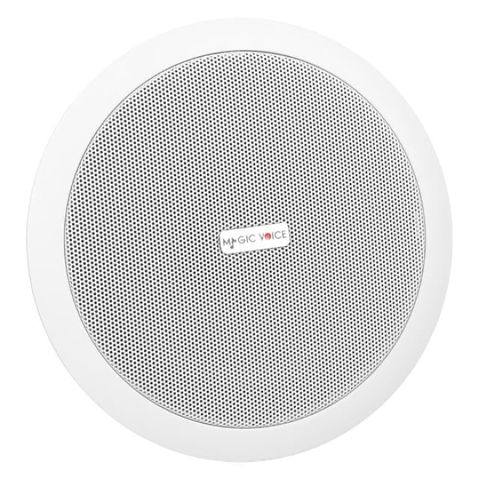 MagicVoice TPI-351 6 (16 CM) Hat Trafolu Alçıpan/Asma Tavan Tipi Hoparlör (6W RMS - MP3 USB Uyumlu) - Beyaz