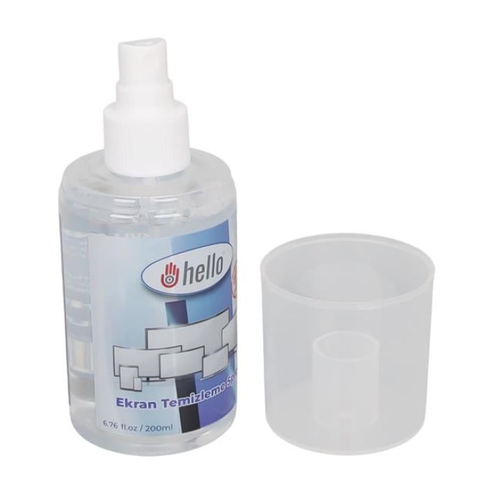 Hello HL-27268 200ML Profesyonel Ekran Temizleyici Sprey Telefon Tablet TV ve Laptop Temizleme Solüsyonu