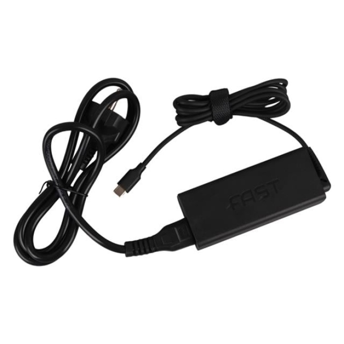 Fast CSADP018 3.25A 65W TYPE-C USB-C Notebook Adaptör 5V/9V/12V/15V/20V DC Universal 100-240V AC