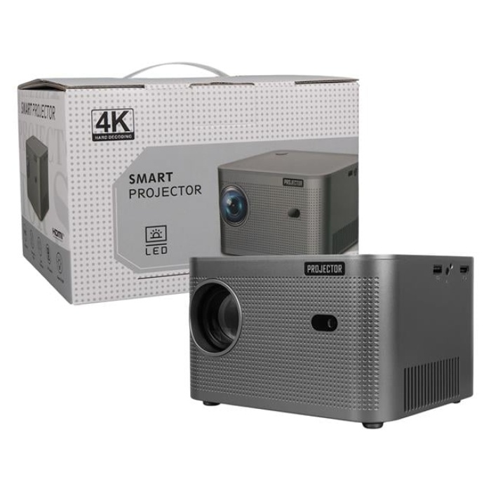 Hello HY350 Sesli Komutlu Android 11 Akıllı LED Projeksiyon FHD Kablosuz Görüntü Aktarım Destekli Ev Sinema Sistemi