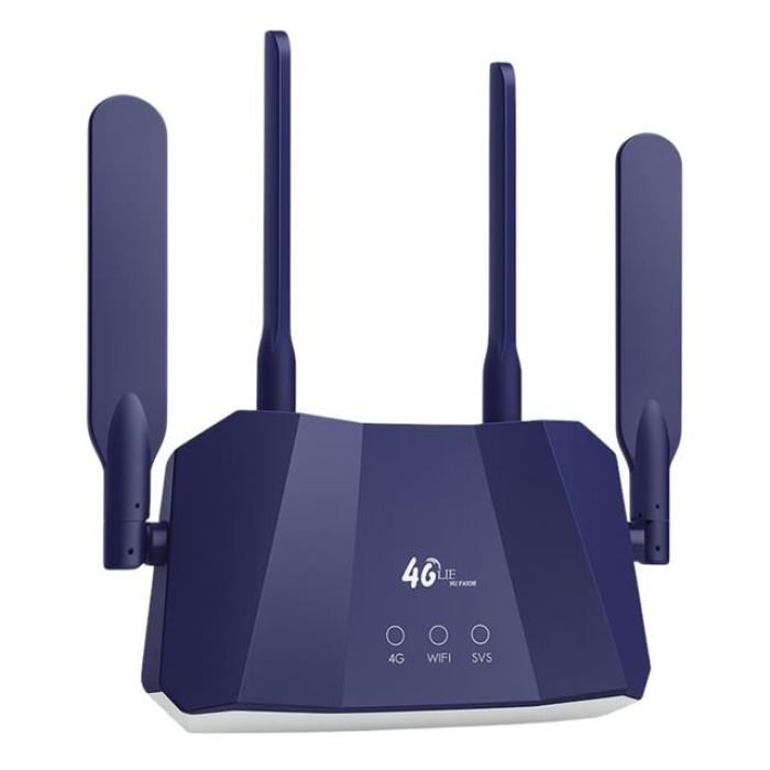 PowerMaster R8B 300 Mbps 2.4 Ghz Menzil Genişletici 1 Portlu Wifi Router 4 Antenli
