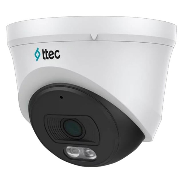 Ttec IPDP-2330M-M-LITE 2MP 2.8mm 30 Metre IR Sensörü Dahili Mikrofonlu H265+ IP67 IP Dome Kamera