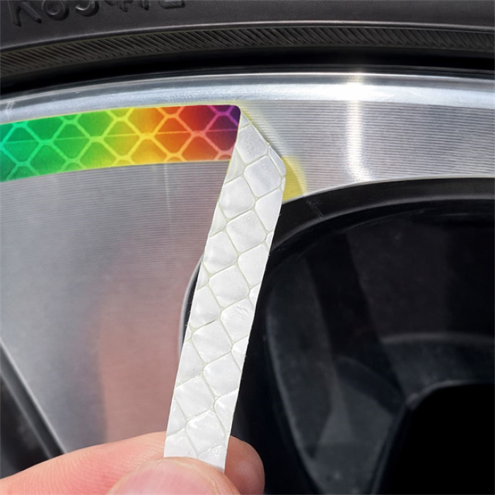 Sunup SN-29083 20li Araç Tekerlek Fosforlu Stıcker (Karışık Renk)