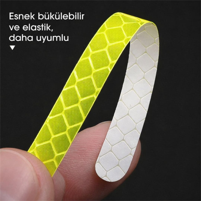 Sunup SN-29083 20li Araç Tekerlek Fosforlu Stıcker (Karışık Renk)