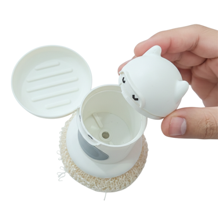 Sunup SN-29190 Ninja Tasarımlı Deterjan Hazneli Mutfak Bulaşık Fırçası