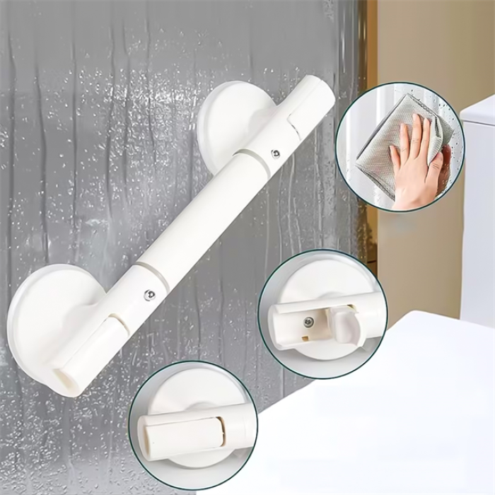 Sunup SN-29185 35 Cm Vantuzlu Kayma Düşme Önleyici Banyo Tuvalet Denge Tutacağı