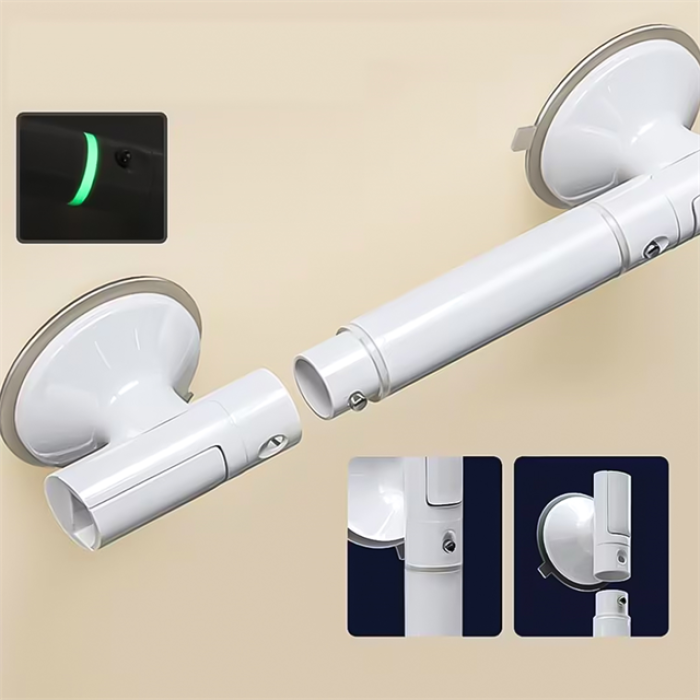 Sunup SN-29185 35 Cm Vantuzlu Kayma Düşme Önleyici Banyo Tuvalet Denge Tutacağı