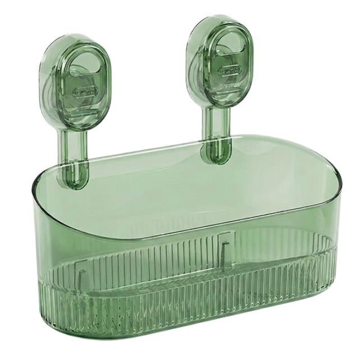 Sunup SN-29266 Vantuzlu Şeffaf Banyo Mutfak Rafı Organizer