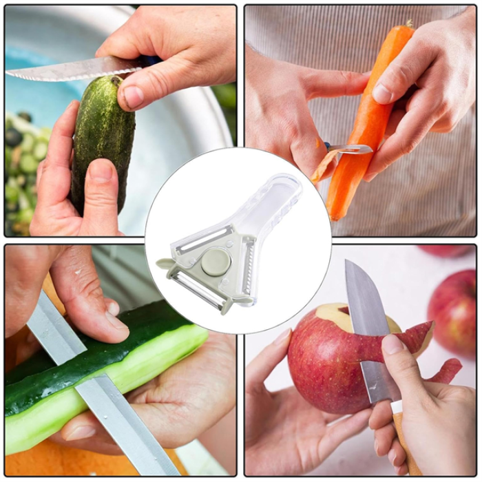 Sunup SN-29256 Çok Amaçlı 3in1 Pratik Sebze-Meyve Soyucu