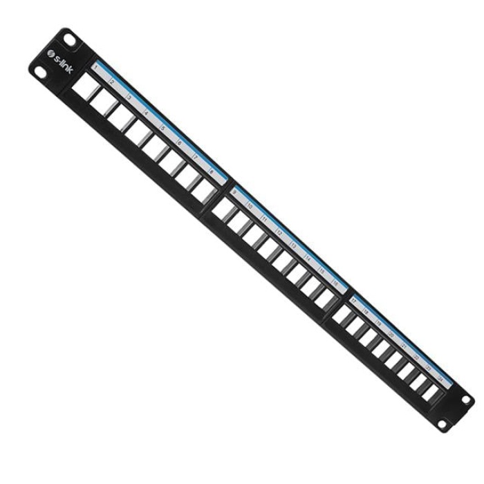 S-Link SL-F24N Jacksız 24lü Patch Panel