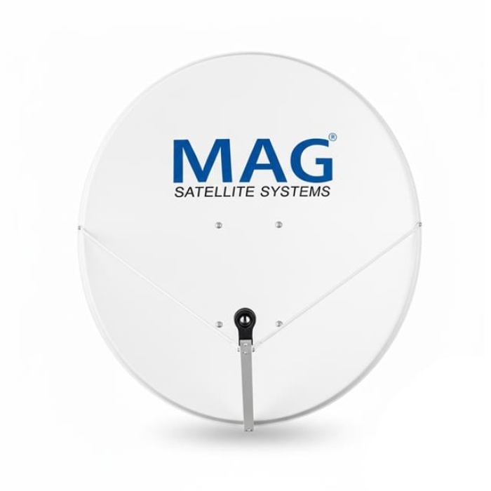 MAG 97cm 3 Kollu Ofset Çanak Anten Büyük Mountlu Profesyonel Seri (10lu Paket)