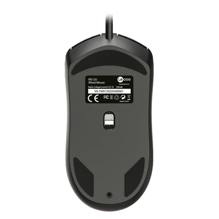 Lenovo Lecoo MS120 2400 DPI RGB Aydınlatmalı Kablolu Gaming Mouse