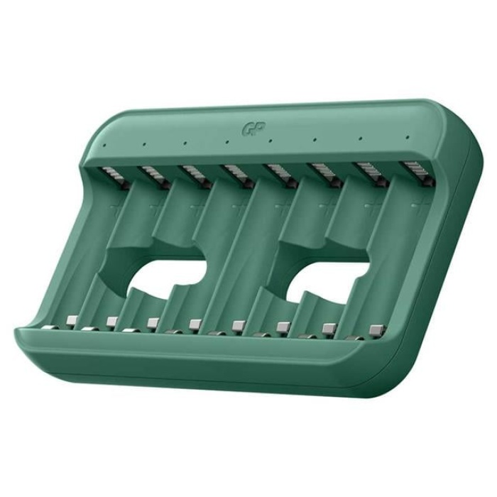 GP ReCyko E822 8li USB Kalem Pil Şarj Cihazı - AA ve AAA Uyumlu Akıllı LED Göstergeli Profesyonel Şarjlı Ünitesi