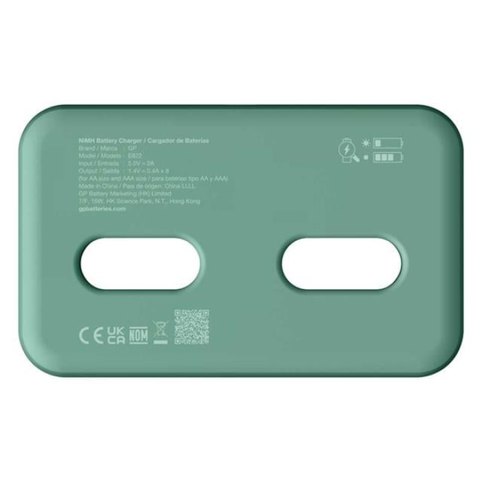 GP ReCyko E822 8li USB Kalem Pil Şarj Cihazı - AA ve AAA Uyumlu Akıllı LED Göstergeli Profesyonel Şarjlı Ünitesi