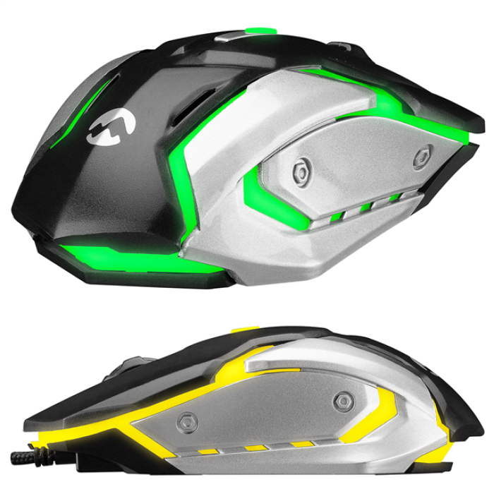 Everest SM-G72 Işıklı USB Kablolu Optik Oyuncu (Gaming) Mouse