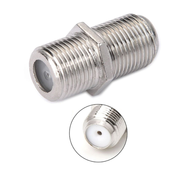 Herz Dişi-Dişi F Tipi Uydu Anten Kablosu Birleştirici (100 Adet)