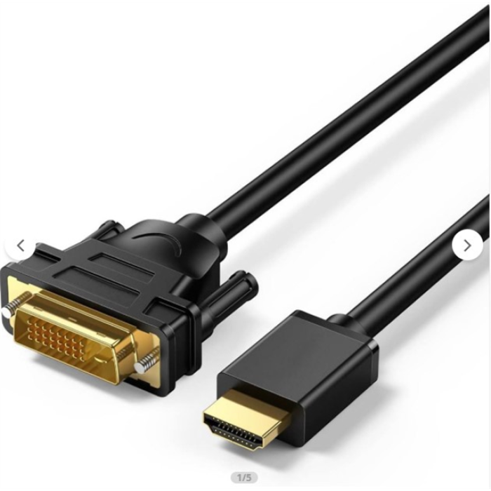 Fully G-506J 10 Metre DVI-D (24+1) to HDMI Çift Yönlü Full HD Görüntü Kablosu