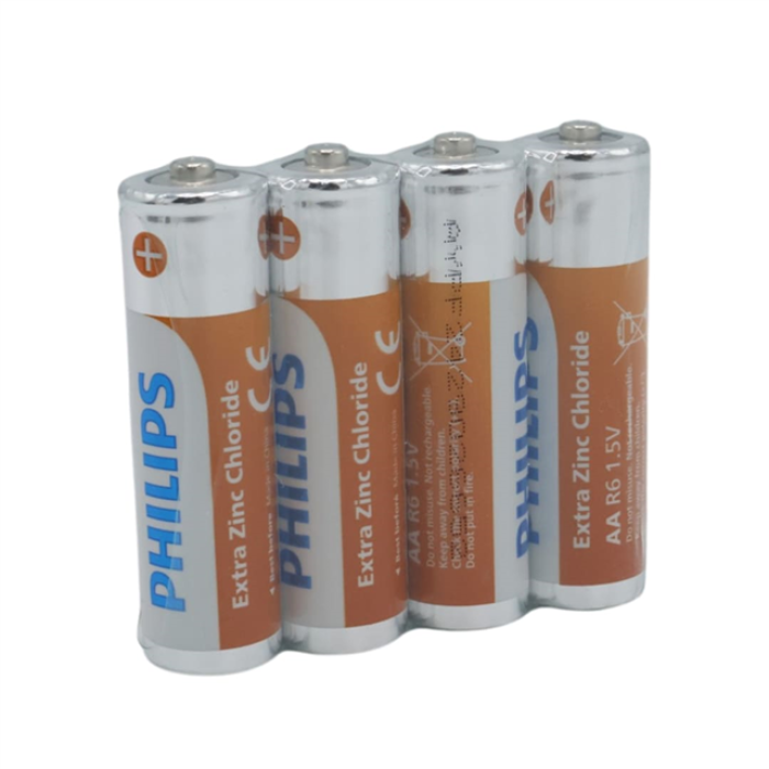 Philips Extra Zinc-Carbon Kalın Saat Kalem Pili AA (60lı Paket)