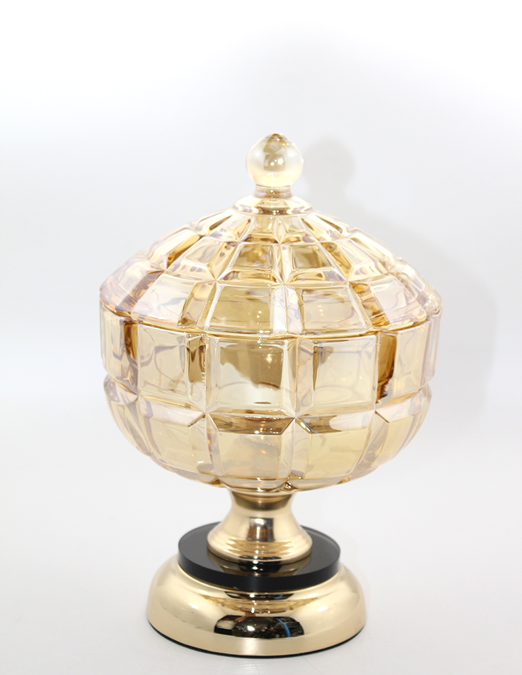 Kapaklı Cam Şekerlik Model 2