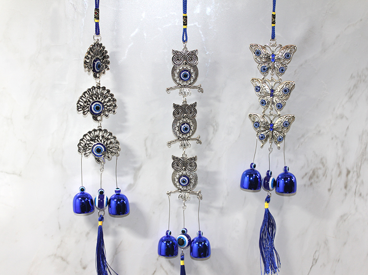 Metal Nazar Boncuğu Çan Model 21