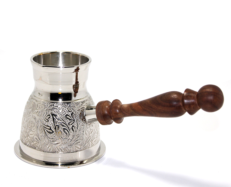 Pirinç Cezve 4'' İnç Model 6