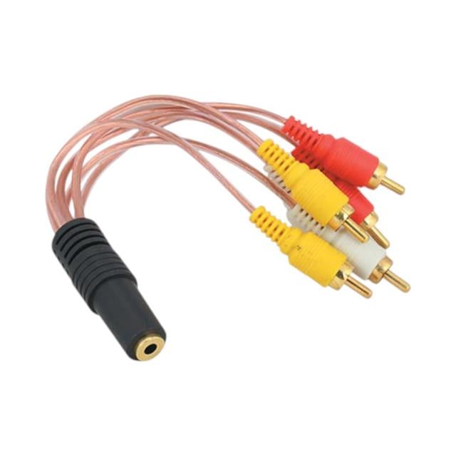 3.5 Mm Stereo Dişi 6 Tos Erkek 5+1 Kablo 3.5 Mm Stereo Dişi 6 Tos Erkek 5+1 Kablo