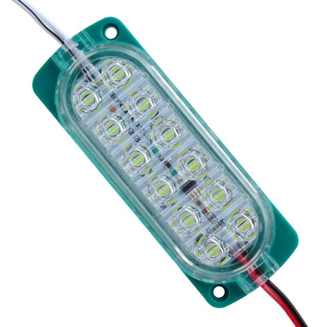 Parlak Yanıp Sönen Yeşil 24 Volt 1.2 Watt  2835 Modül Led Parlak Yanıp Sönen Yeşil 24 Volt 1.2 Watt  2835 Modül Led