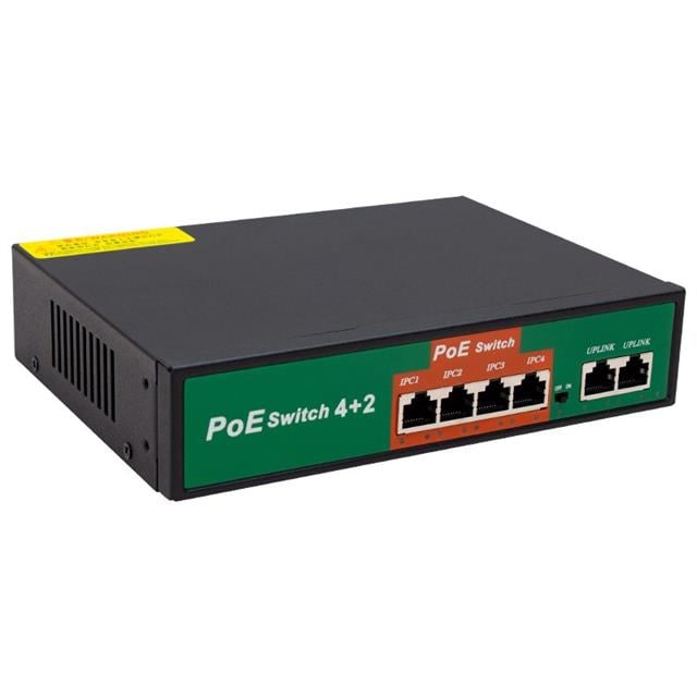 Poe4+2 72W 10/100 Mbps Poe Ethernet Switch