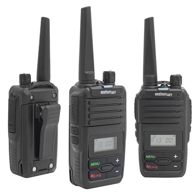 A446T 16 Kanal 12 Km Menzil Ekranlı Tekli Set El Telsizi