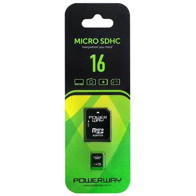 Pwr-16 16 Gb Micro Sd (Class 10) Hafıza Kartı