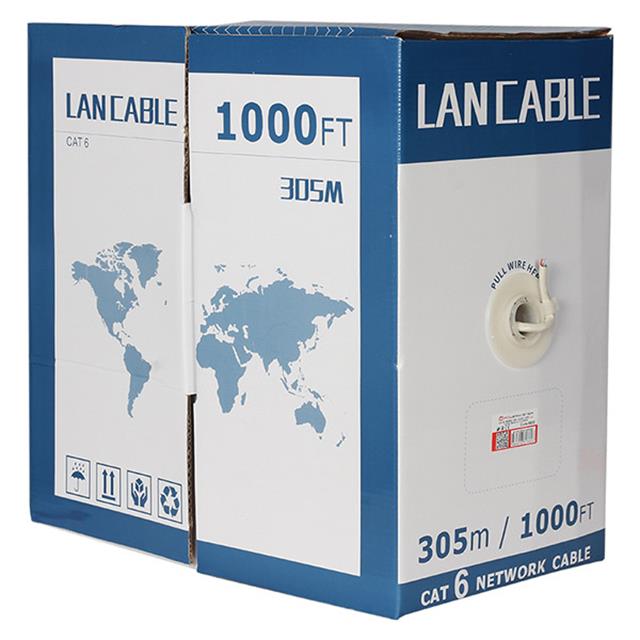 24 Awg 0.57 Mm Saf Bakır 305 Metre Cat6 Kablo 24 Awg 0.57 Mm Saf Bakır 305 Metre Cat6 Kablo