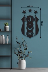 Siyah İstanbul Takımı BJK Spor Kulübü MDF Tablo