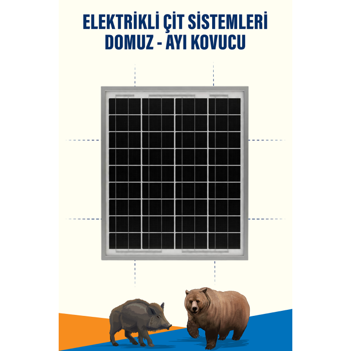 25 Watt Güneş Paneli – Yüksek Verimlilik ve Uzun Ömürlü 10 Yıl Garanti