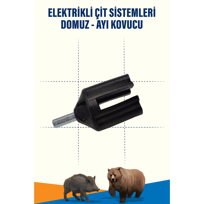 İzalatör Sıkma Aparatı – Elektrikli Çit İzalatör Montaj Aleti