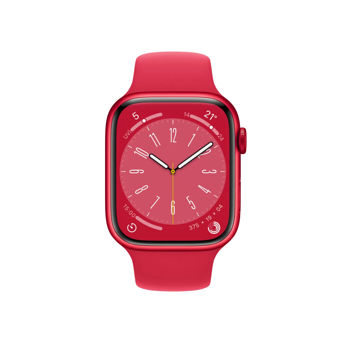 APPLE Apple Watch Series 8, 45mm Kırmızı Akıllı Saat