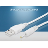 Platoon USB Sarı Uç 2.5*0.7mm / USB To 2.5 mm 0.7 mm Kablo USB Tablet Şarz Kablosu