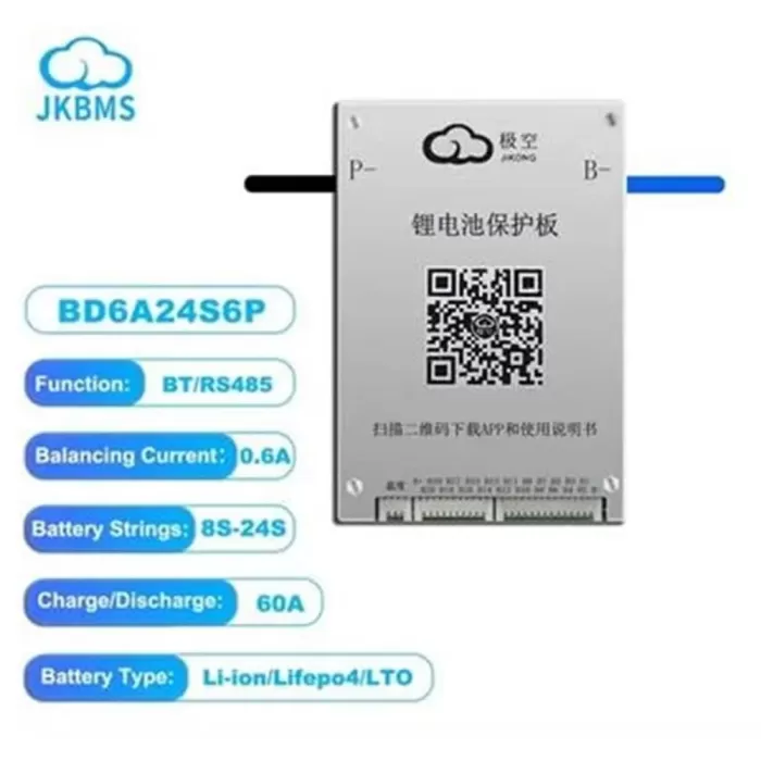 Jikong JK 8S-24S 60A Aktif Balans Bluetooth’lu Smart BMS