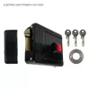 YUMA Elektrikli Kapı Otomat Kilidi Siyah (13mm-52mm)
